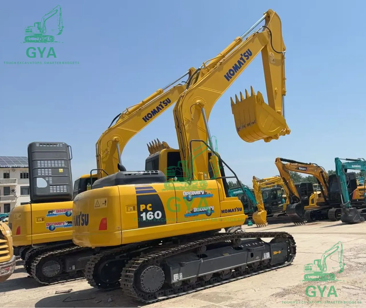Used Komatsu PC160-8 excavator for export from China