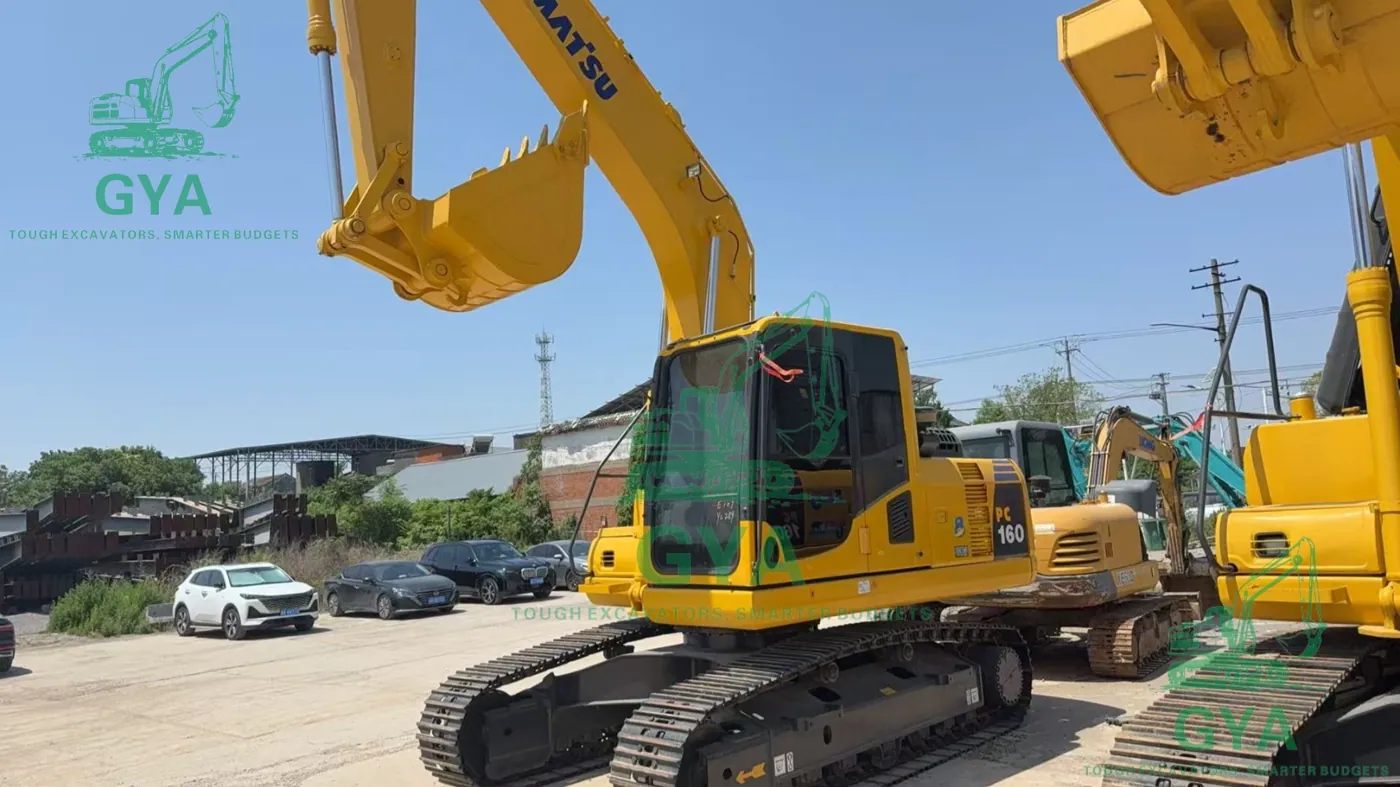 Used Komatsu PC160-8