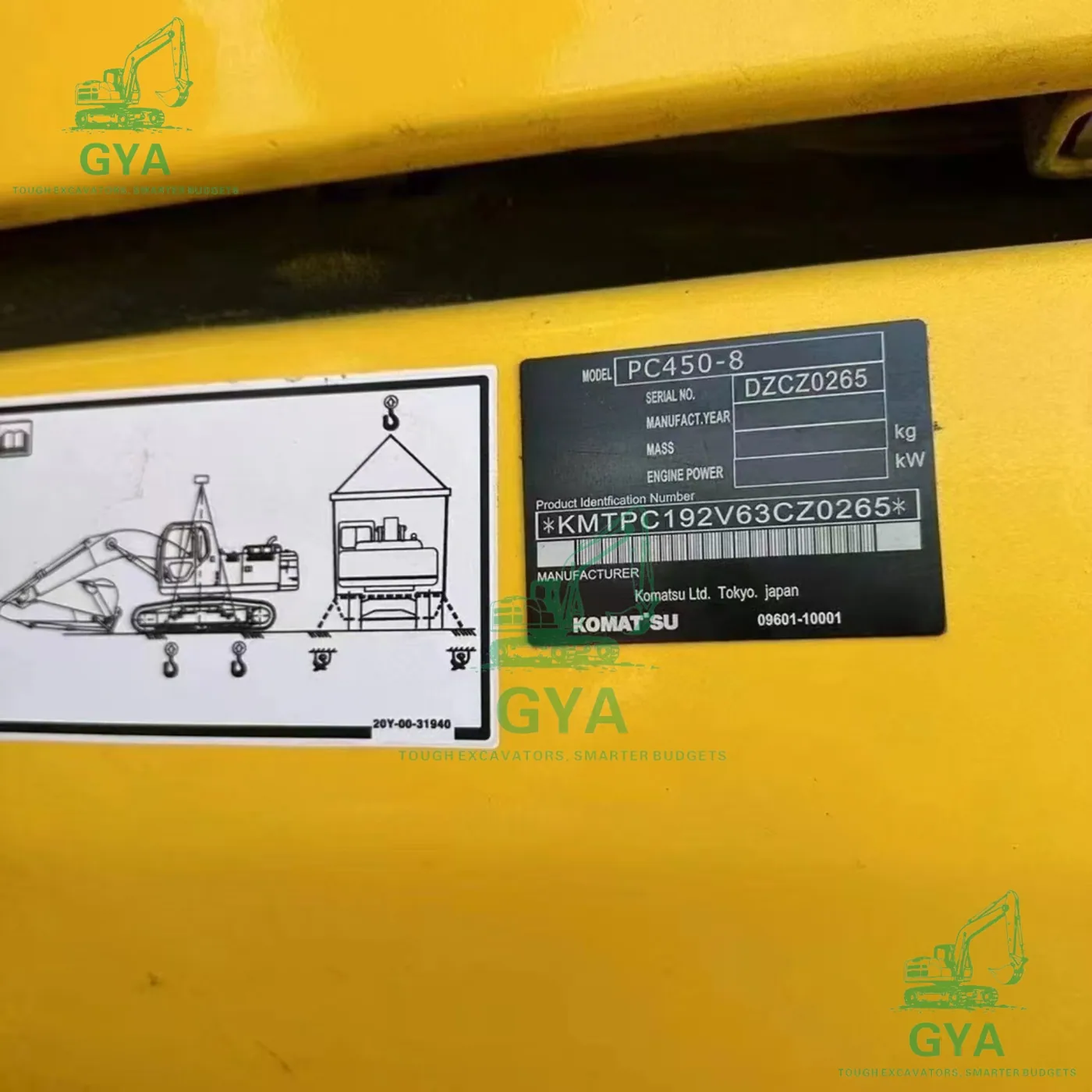 Used Komatsu PC350-7