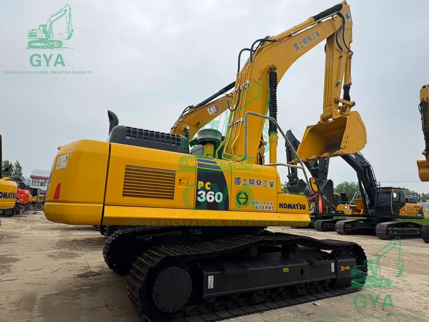 Used Komatsu PC395LC-10