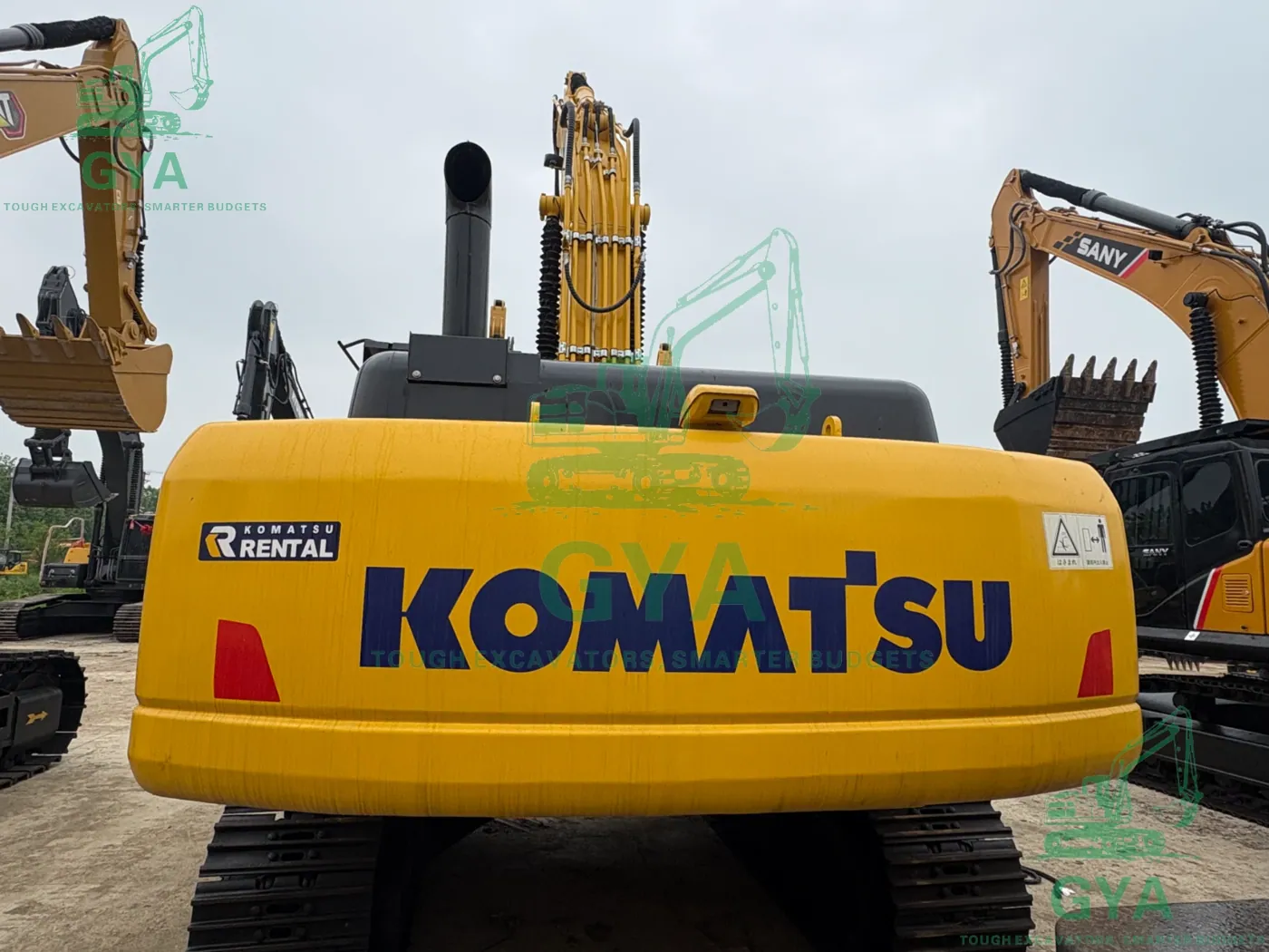 Used Komatsu PC395LC-10