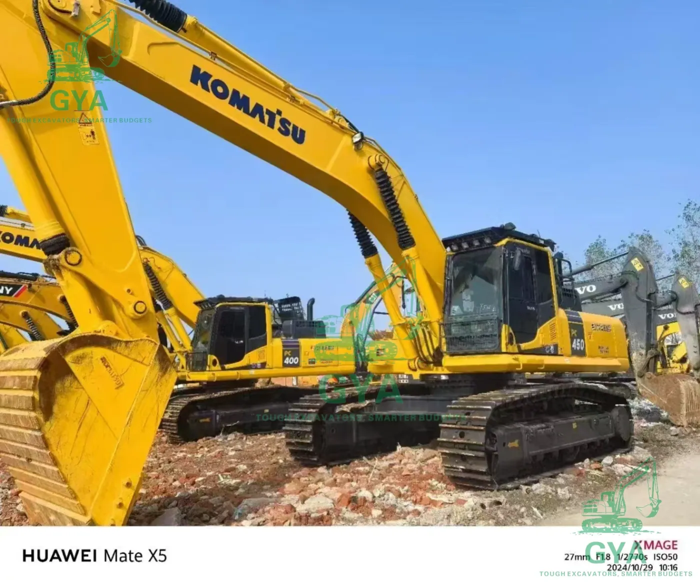 Used Komatsu PC450LC-8