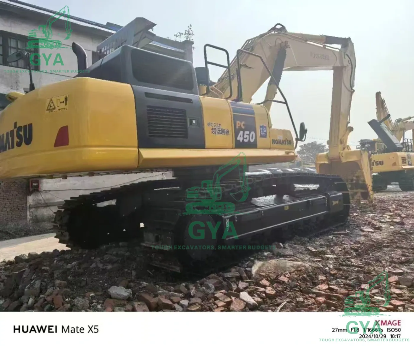 Used Komatsu PC450LC-8
