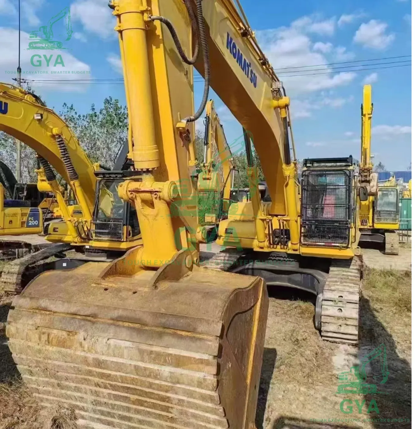 Used Komatsu PC460LC-8