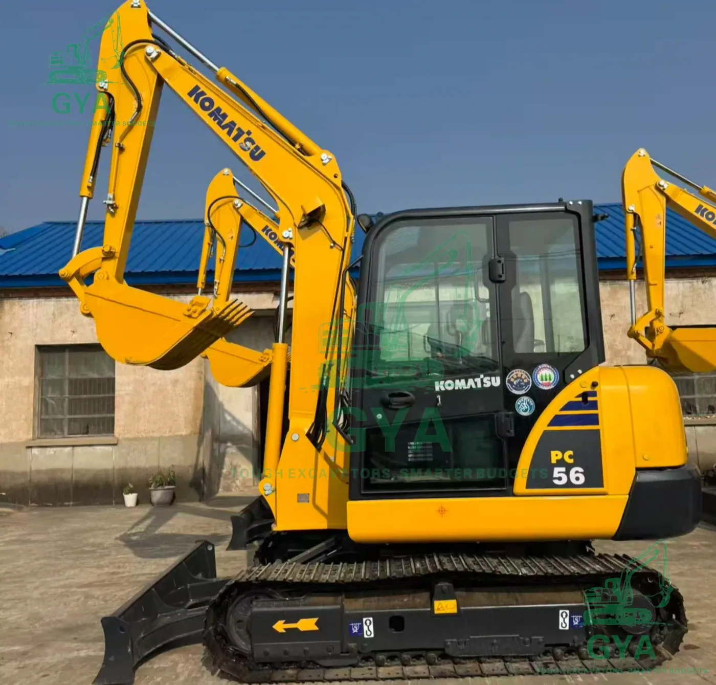 Used Komatsu excavators for Latin America