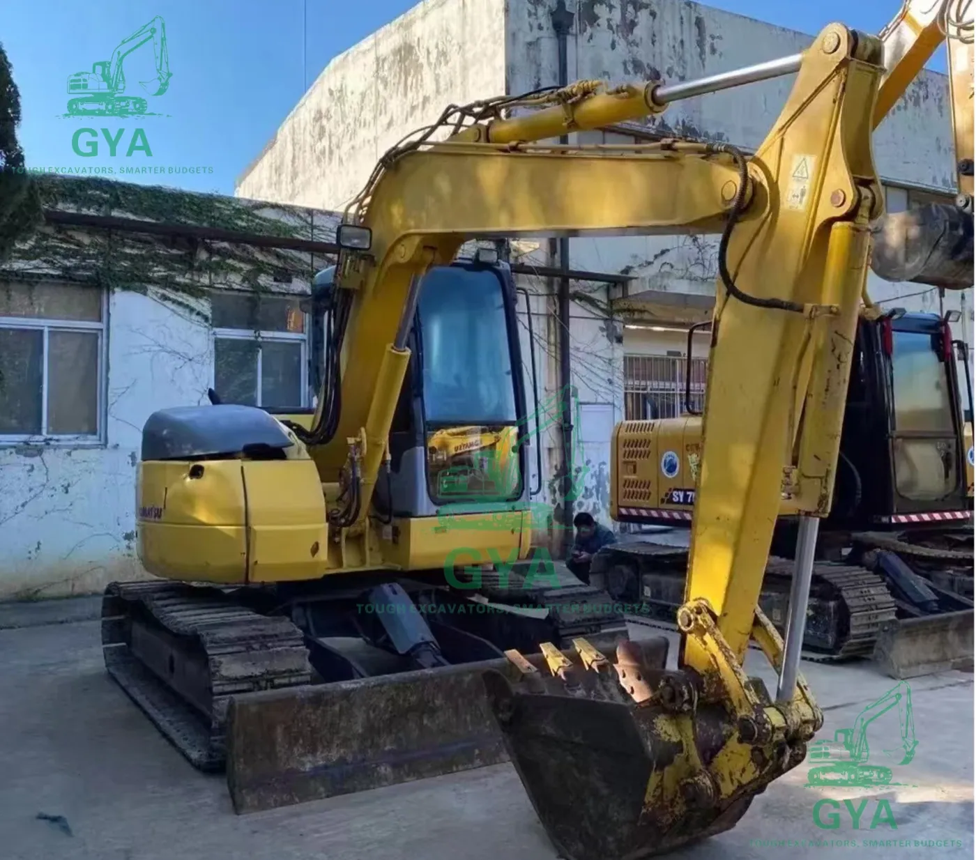 Used Komatsu PC78-6